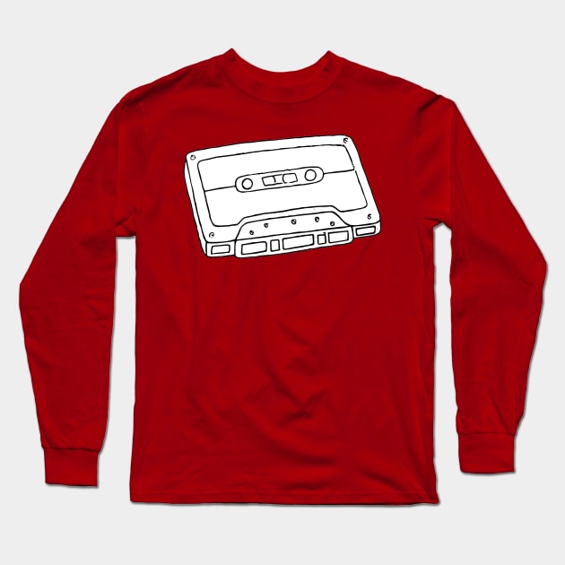 Cassette Tape Long Sleeve T-Shirt by AlexisBrown1996
